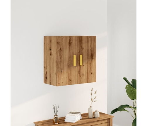 Armario de pared madera de ingeniería roble artisan 60x31x60 cm