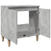 Mueble de lavabo madera contrachapada gris hormigón 58x33x60cm