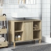 Mueble de baño madera de ingeniería roble Sonoma 80x33x60 cm