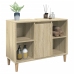 Mueble de baño madera de ingeniería roble Sonoma 80x33x60 cm