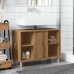 Mueble de baño madera de ingeniería roble artisian 80x33x60 cm