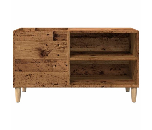 Mueble discos madera de ingeniería roble artisan 84,5x38x48 cm