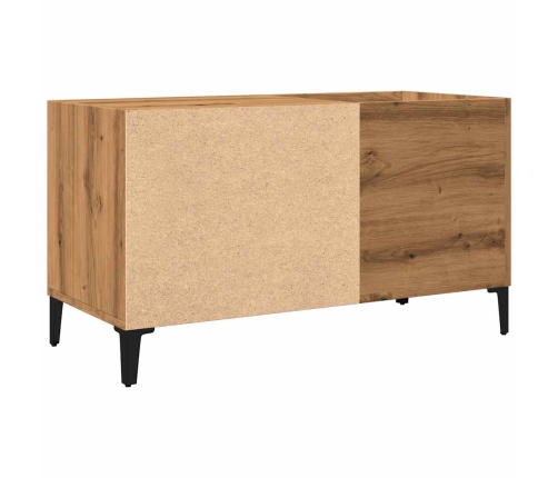 Mueble discos madera de ingeniería roble artisan 84,5x38x48 cm