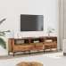 Mueble de TV madera ingeniería madera envejecida 150x30x44,5 cm