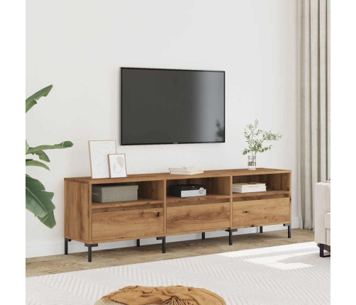 Mueble de TV madera de ingeniería roble artisan 150x30x44,5 cm