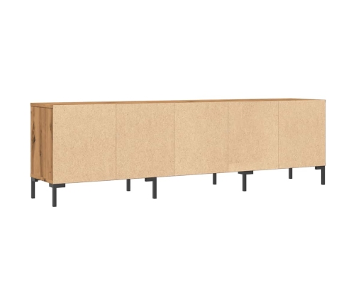 Mueble de TV madera de ingeniería roble artisan 150x30x44,5 cm