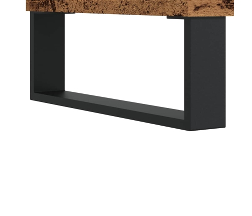 Mueble de TV madera ingeniería madera envejecida 150x30x44,5 cm