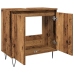 Armario de baño madera de ingeniería envejecida 58x33x60 cm