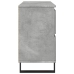 Mueble de lavabo madera de ingeniería gris hormigón 80x33x60 cm