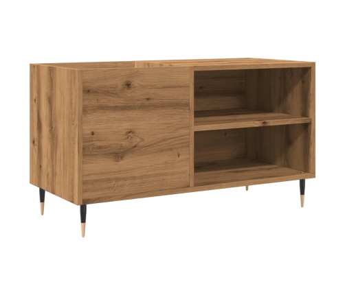 Mueble discos madera de ingeniería roble artisan 84,5x38x48 cm