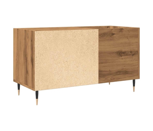 Mueble discos madera de ingeniería roble artisan 84,5x38x48 cm