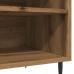 Mueble discos madera de ingeniería roble artisan 84,5x38x48 cm