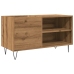 Mueble discos madera de ingeniería roble artisan 84,5x38x48 cm