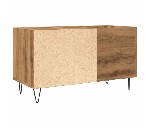 Mueble discos madera de ingeniería roble artisan 84,5x38x48 cm