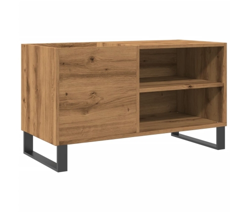 Mueble discos madera de ingeniería roble artisan 84,5x38x48 cm