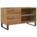 Mueble discos madera de ingeniería roble artisan 84,5x38x48 cm