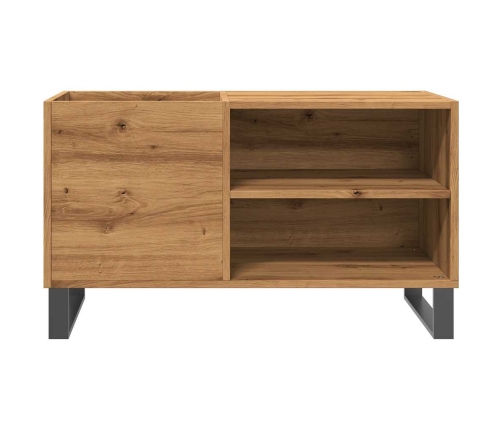 Mueble discos madera de ingeniería roble artisan 84,5x38x48 cm