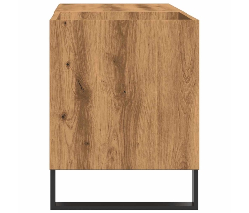 Mueble discos madera de ingeniería roble artisan 84,5x38x48 cm