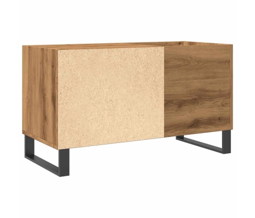 Mueble discos madera de ingeniería roble artisan 84,5x38x48 cm