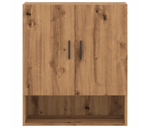 Armario de pared madera de ingeniería roble artesano 60x31x70cm