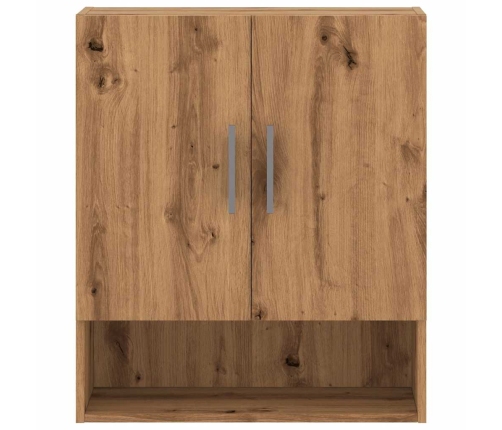 Armario de pared madera de ingeniería roble artesano 60x31x70cm