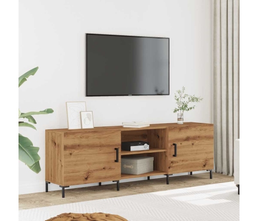 Mueble de TV madera de ingeniería roble artisan 150x30x50 cm