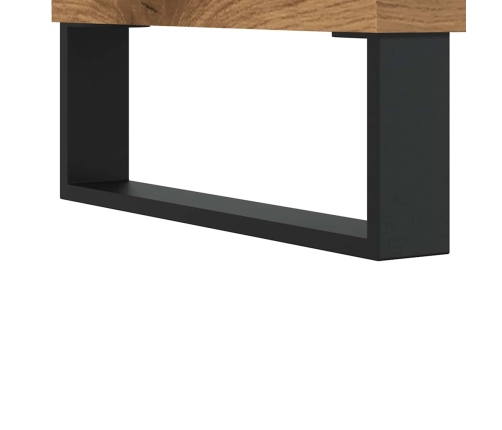 Mesa de centro madera de ingeniería roble artisan 90x50x36,5 cm