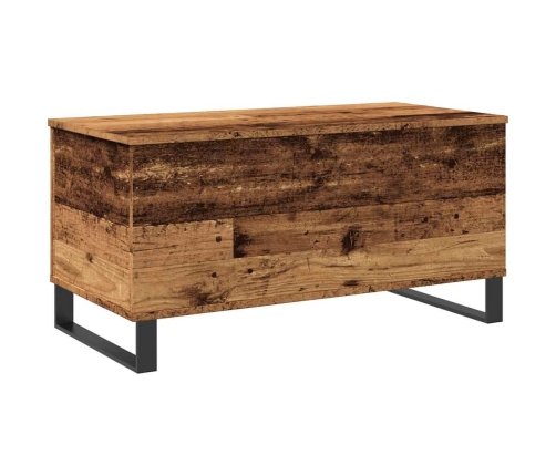 Mesa de centro madera de ingeniería envejecida 90x44,5x45 cm