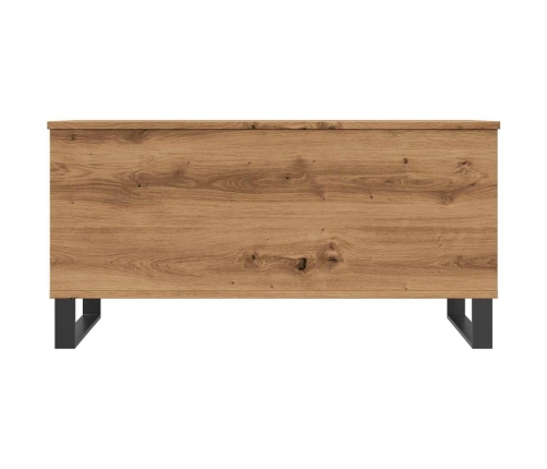 Mesa de centro madera de ingeniería roble artisan 90x44,5x45 cm