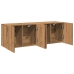 Muebles para TV de pared 2 unidades roble artesanal 60x30x41 cm