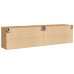 Muebles de TV de pared 2 unidades roble artisian 80x30x41 cm