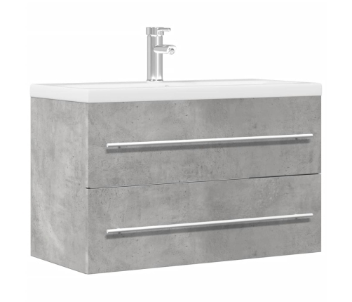 Mueble de lavabo madera ingeniería roble artisian 80x38,5x48 cm