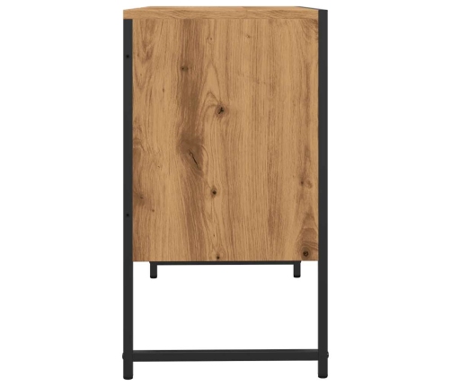 Mueble de lavabo madera de ingeniería roble artisan 80x33x60 cm