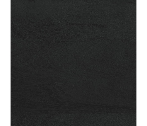 Mesitas de noche 2 uds madera maciza de mango negro 40x33x46 cm