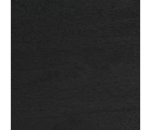 Mesita de noche madera de ingeniería negra 50x33x60 cm