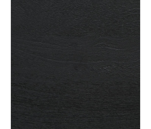 Mueble de baño de madera maciza de mango negro 38x33x160 cm