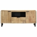 Mueble de TV marrón 105x33x46 cm madera maciza mango