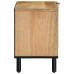 Mueble de TV madera maciza mango marrón 80x31,5x46 cm