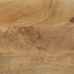 Espejo de baño madera maciza mango marrón 50x70x2,5 cm