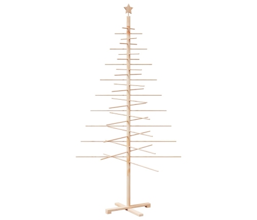 Árbol de Navidad de madera de adorno madera maciza pino 210 cm