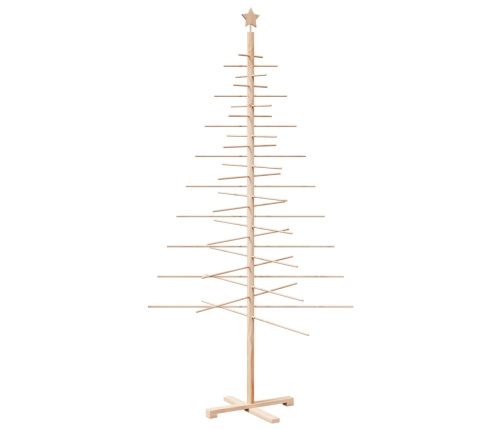 Árbol de Navidad de madera de adorno madera maciza pino 210 cm