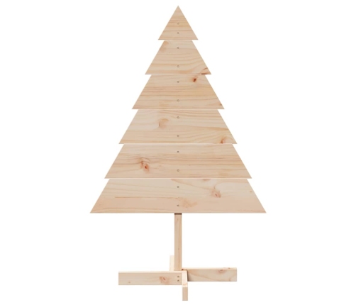 Árbol de Navidad de adorno madera maciza 110 cm