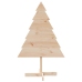 Árbol de Navidad de adorno madera maciza 110 cm