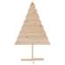 Árbol de Navidad de adorno madera maciza 150 cm