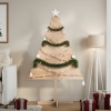 Árbol de Navidad de adorno madera maciza 150 cm