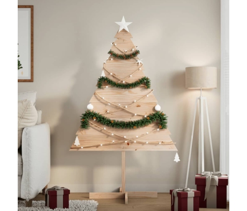 Árbol de Navidad de adorno madera maciza 150 cm