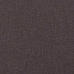 Cama otomana con colchón marrón oscuro 100x200 cm tela