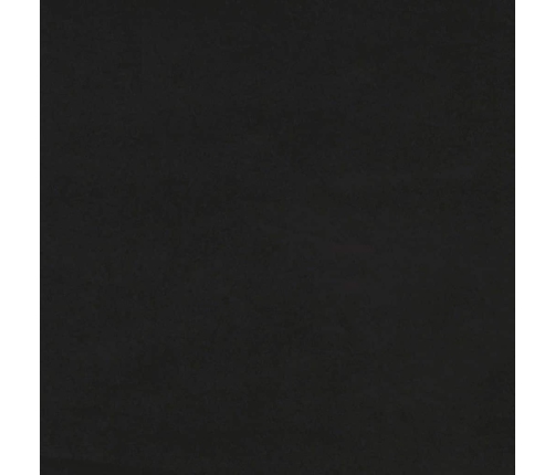Cama otomana con colchón 120x190 cm terciopelo negro