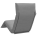 Tumbona plegable gris 175x54x8,5 cm tejido oxford