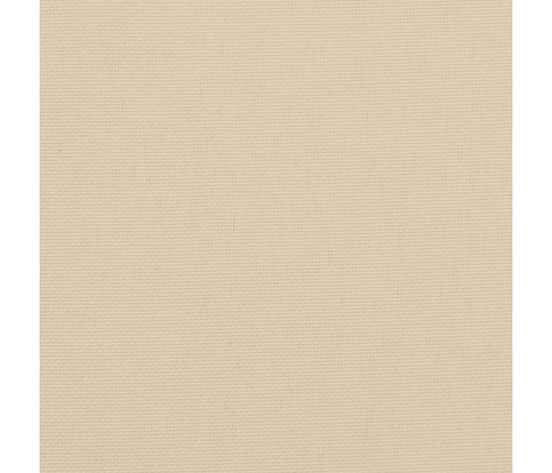 Tumbona plegable beige 175x54x8,5 cm Tejido Oxford